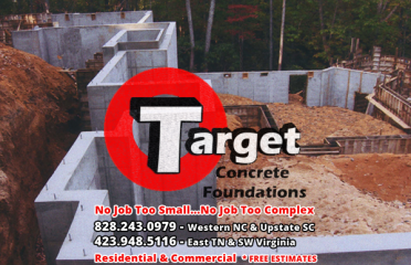 Target Poured Concrete Foundations